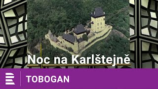 Noc na Karlštejně v Toboganu na Dvojce: D. Kolářová, H. Vondráčková, Z. Podskalský ml., P. Vítek