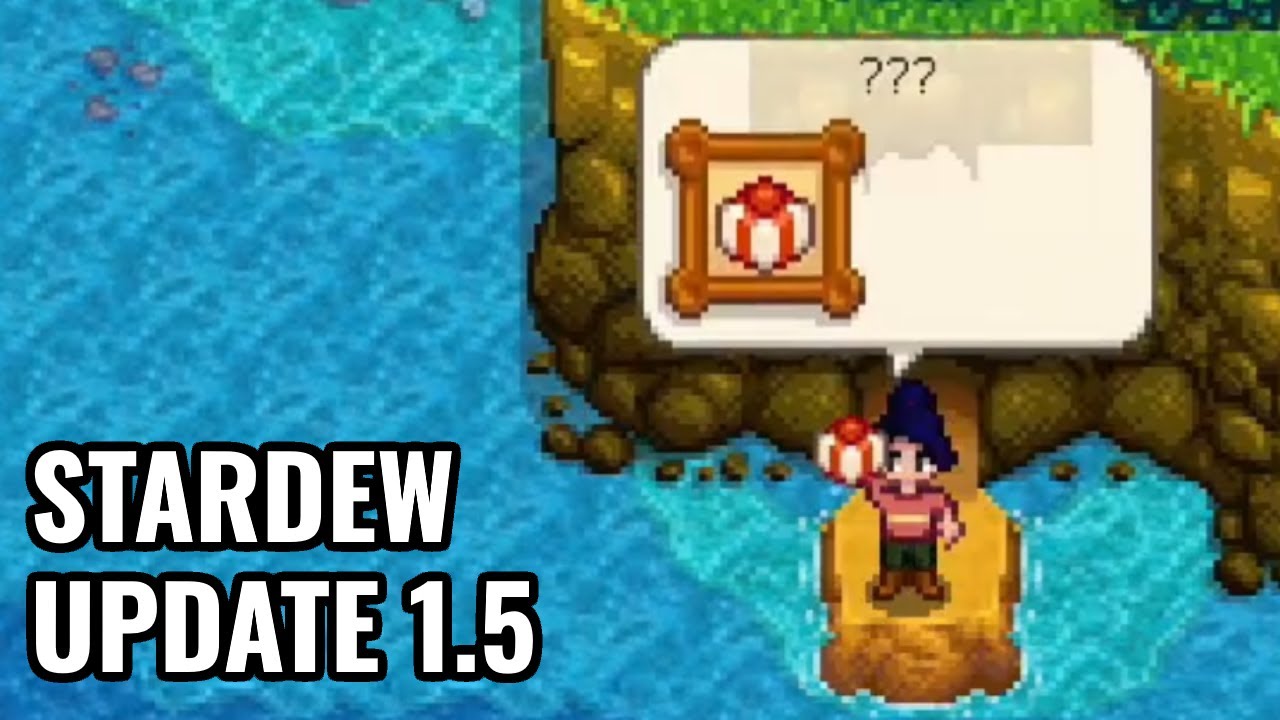 Stardew 1.5 ~ New hidden area! (Pt 1) - YouTube