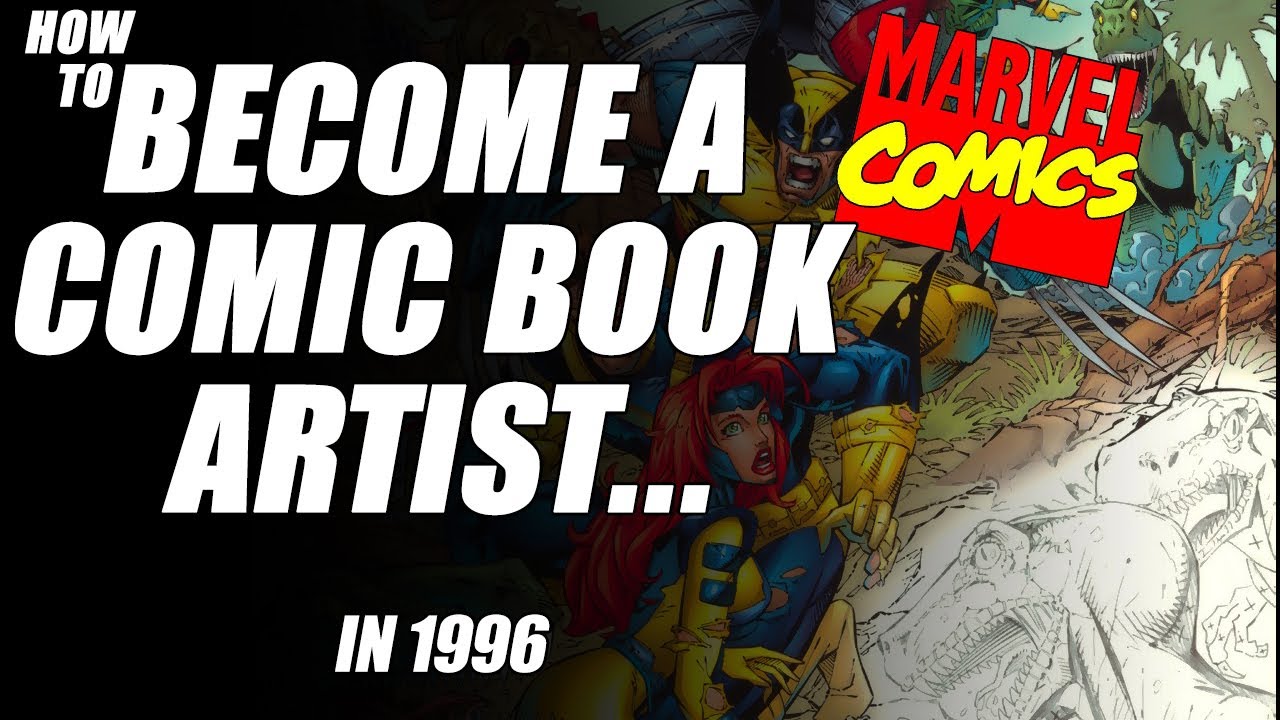 How To A Marvel Comic Book Artist... In 1996 The New Official
