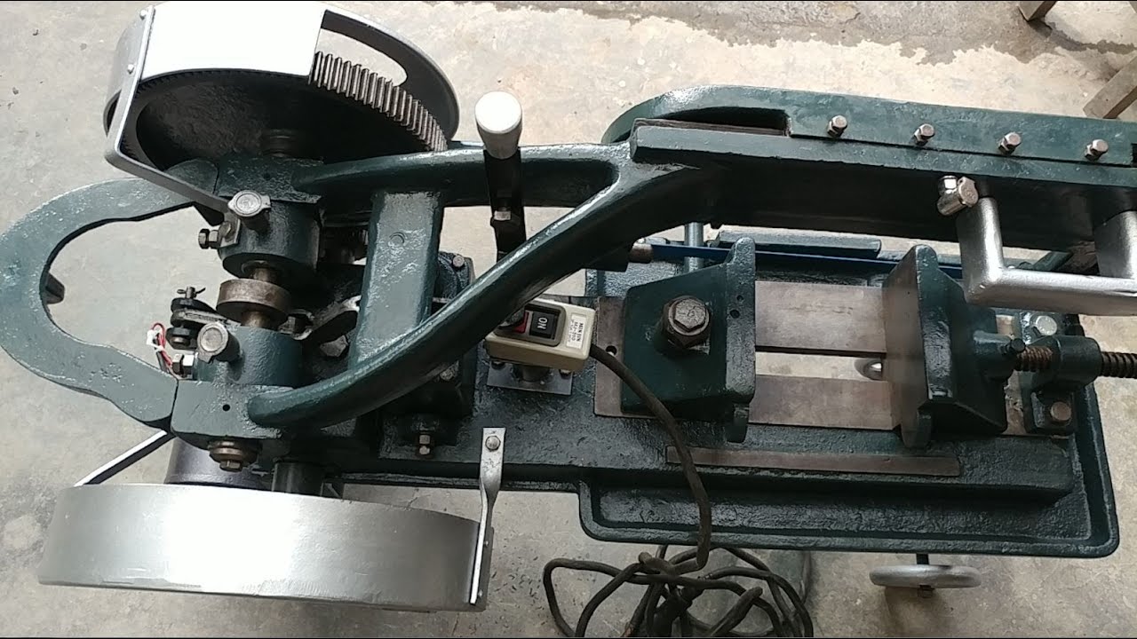 Before and After Antique Power Hacksaw Restoration Shorts YouTube