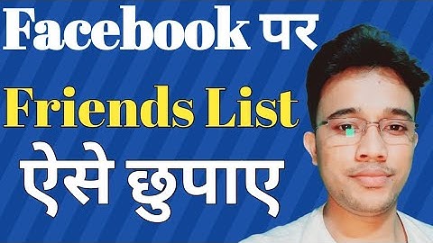How to Hide Facebook Friends List (Easy) On Mobile (Android or iPhone)