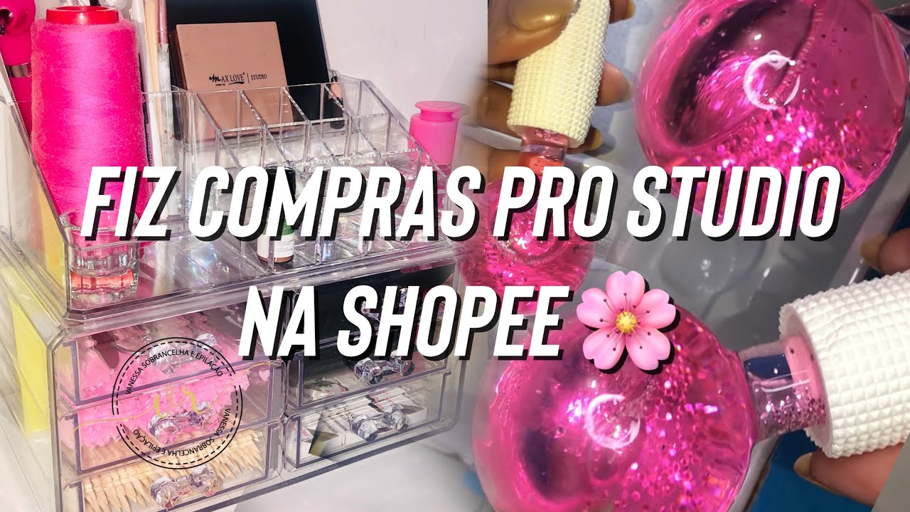 Fiz uma compra na shopee com materiais de trabalho para extensão