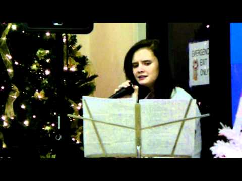 sarahjane and bree performing-the night before xmas(cover)