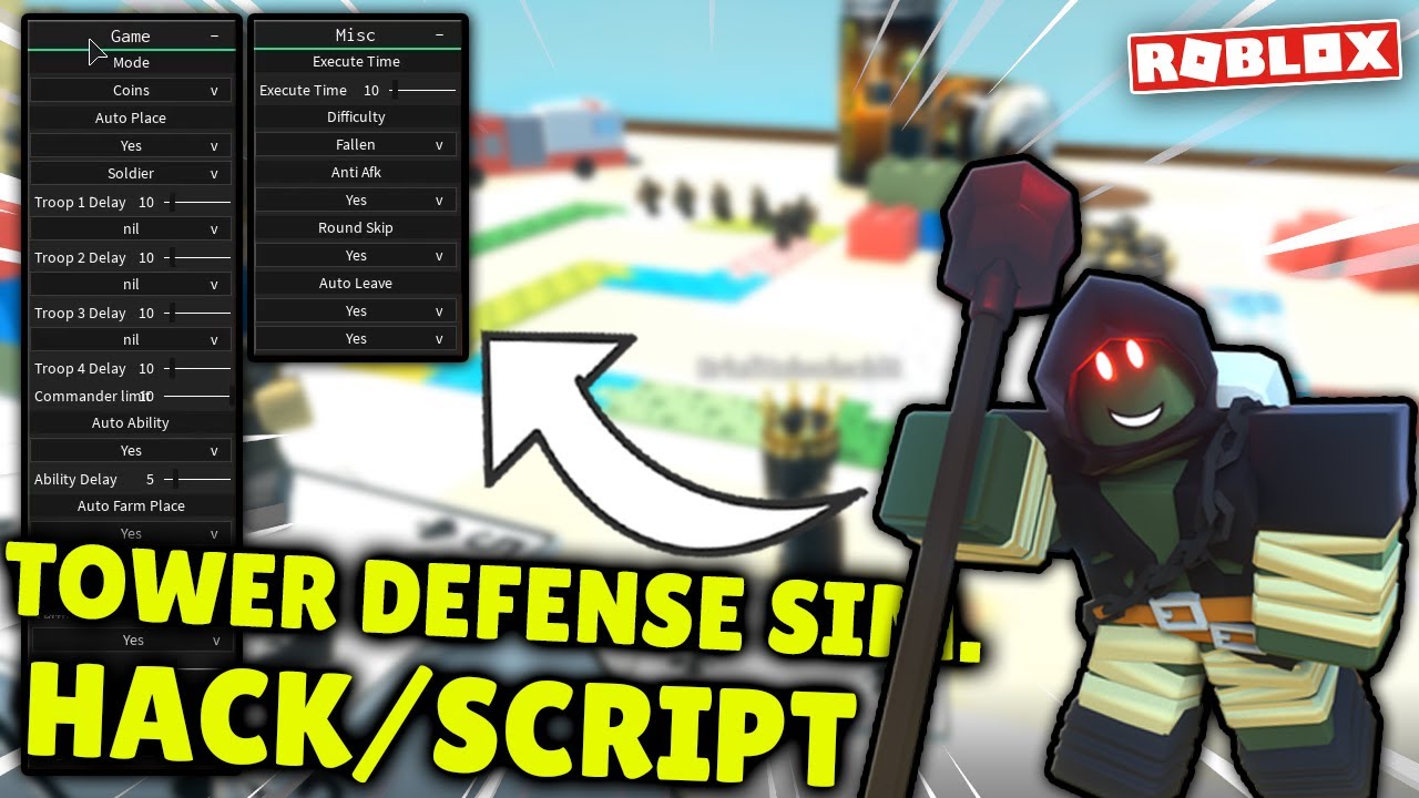 Tower Defense Simulator [Auto Farm] Scripts