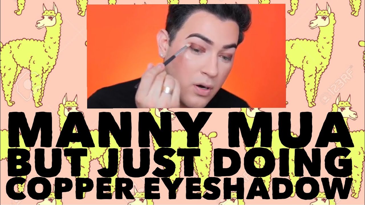 Manny MUA But He’s Just Doing COPPER EYE NUDE LIP