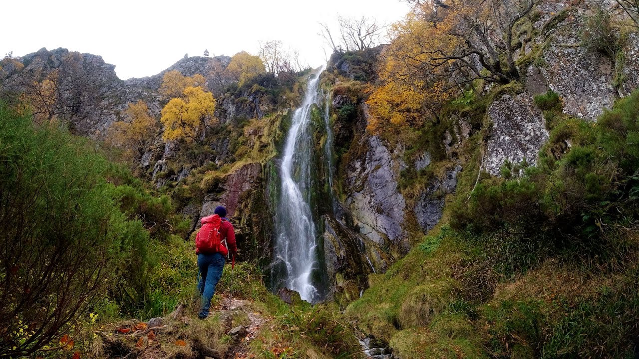 (4K) Tabayon Waterfall Trail, Caso, Asturias | PR-AS 60 | Hiking Spain #hiking #shirinyoku