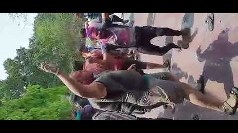 Holi#celebration #Sambalpur University