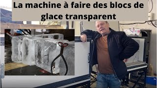 comment on fait un bloc de glace transparent ?