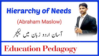 Hierarchy of Needs Urdu Lecture