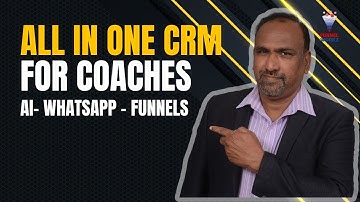 CRM for Coaches & Trainers - AI Chatbot + WhatsApp + Sales Automation in ONE Tool!