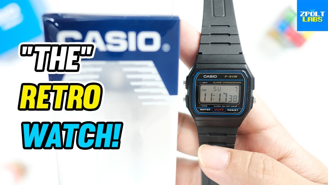 BEST RETRO LOOKING WATCH? Casio F91W! YouTube