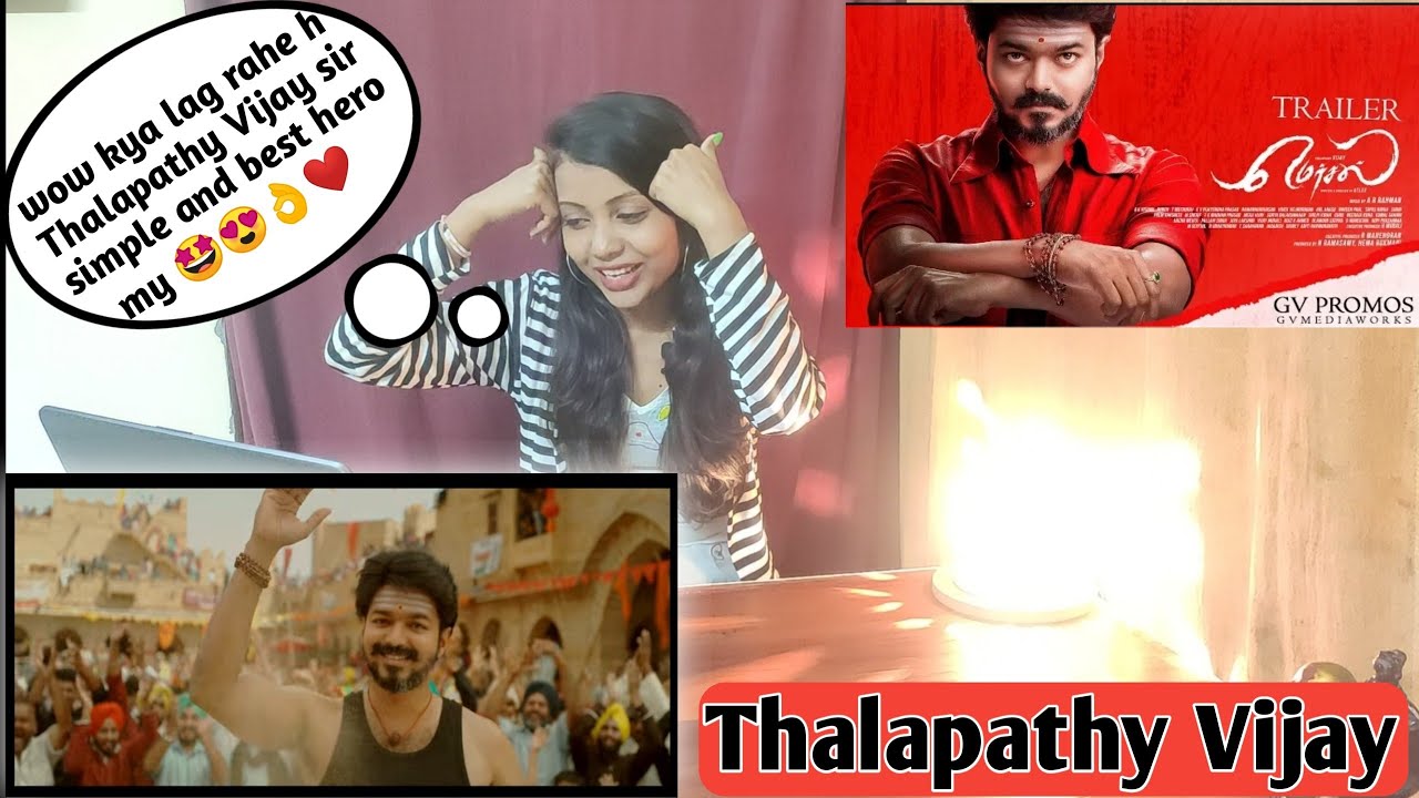 MERSAL - Official Tamil Teaser | Thalapathy Vijay 🔥| A R Rahman | Atlee | Reaction by Filmy Madness