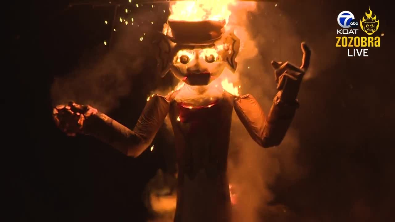 WATCH: Burning of Zozobra 2025