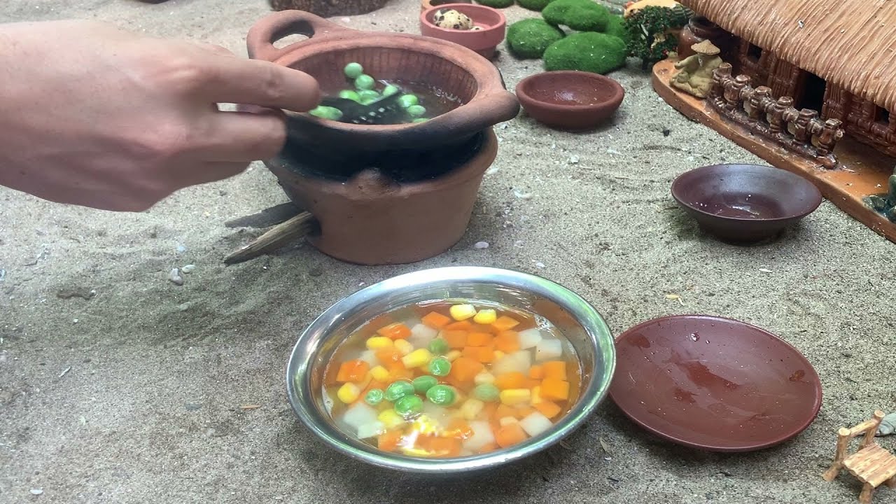 Russian Salad, Desserts,  Mini Cooking House