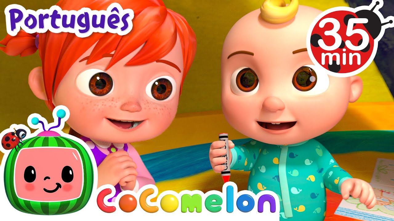 Cocomelon em Português | Dividir | Compilação de Desenhos Animados e Músicas Infantis