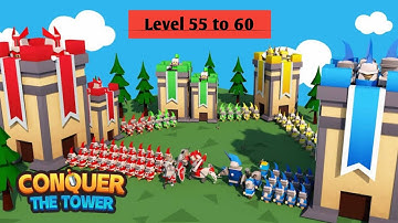 Conquer The Tower Takeover level 56 to 60 || Conquer the tower takeover  @bsyngaming