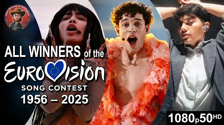 All Winners 🥇 of the Eurovision Song Contest (1956-2025)