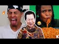 Korean Grandma Watch Americans do 'Fire Noodle Challenge'