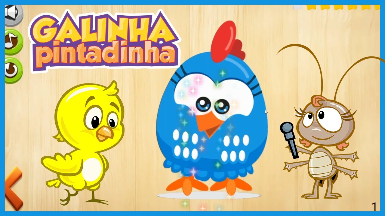 Galinha Pintadinha - O Novo jogo da Galinha Pintadinha vai ensinar todas as  letras para os pequenos, é pra aprender brincando! Baixe agora!:   Olivas #GalinhaPintadinha #JogodasLetrinhas