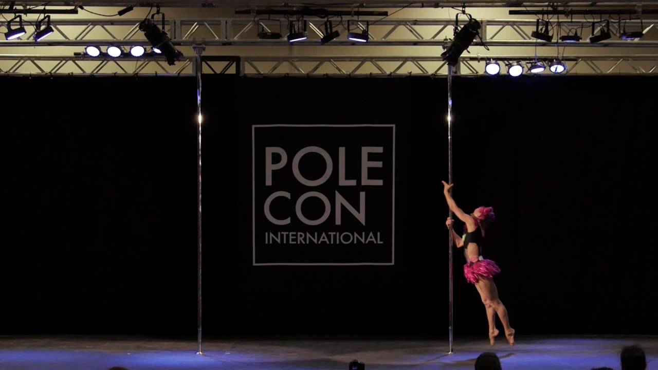 2016 PoleCon, Contemporary/Artistic Showcase, Pink Puma