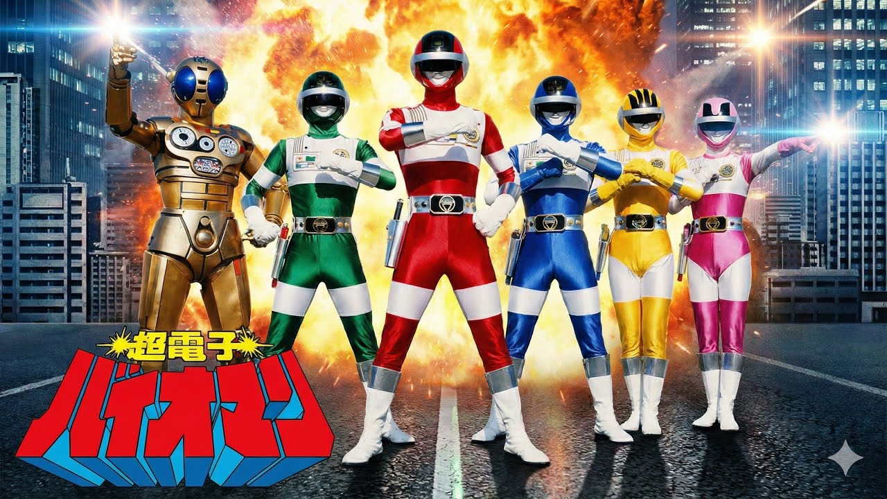 สารานุกรมขบวนการ : รวมคลิป short ขบวนการอิเล็กตรอน ไบโอแมน (Chodenshi Bioman)