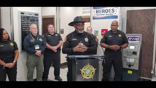 Sheriff's statement on inmate released early