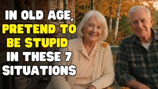 In Old Age, Pretend to Be Stupid in These 7 Situations
