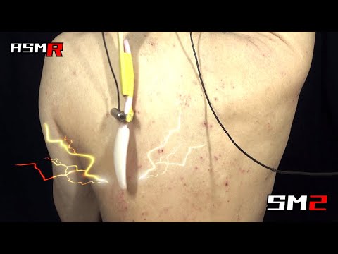 【眠くなる音アトピー性皮膚炎ASMR】乾燥で悪化した痒すぎる背中を踵擦りで掻く気持ち良い音/癒し/リラックス効果/睡眠導入/マッサージ