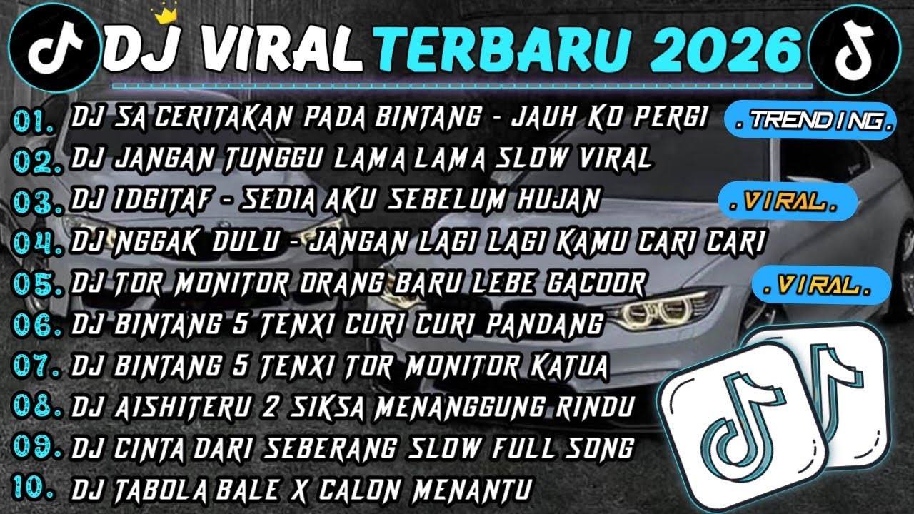 DJ TIKTOK TERBARU 2026 🎵DJ SA CERITAKAN PADA BINTANG - JAUH KO PERGI 🎵DJ SEDIA AKU SEBELUM HUJAN 