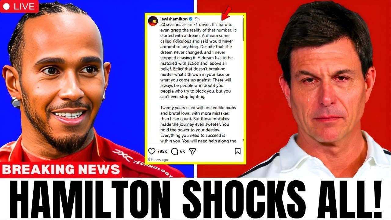 1 Minute Ago: Lewis Hamilton SHOCKED F1 Fans & Max With Insane 2026 WARNING MESSAGE!