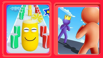 New game Gaiñt Rush 3D Vs Juice Run 3D🧿🔵All New Lavele Max update android games play