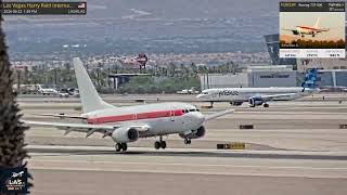 Top Secret Janet Airlines Boeing 737-600 N365SR From a Non-Disclosed Location into LAS Vegas