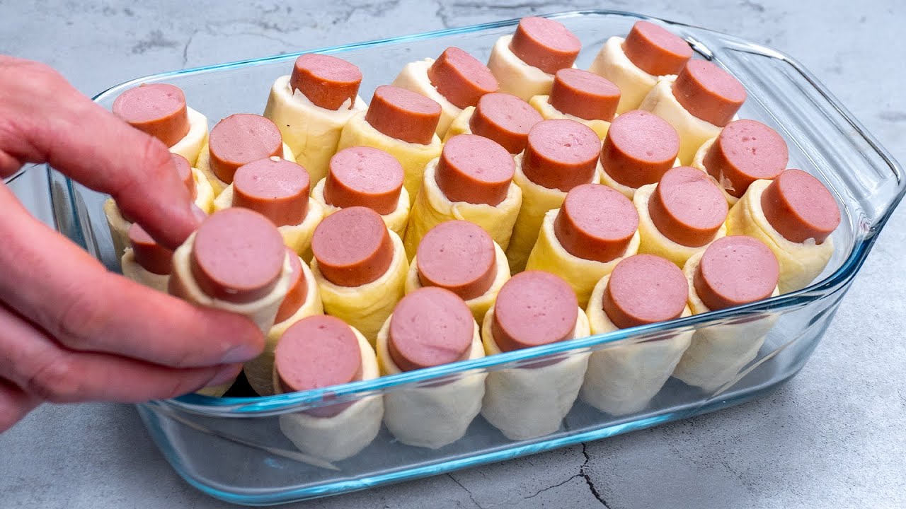 Свели с ума интернет! 9 простых рецептов с сосисками и слоеным тестом