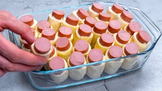 The 9 recipes with pastry dough and sausages have amazed the internet!
