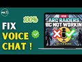 How To Fix Arc Raiders Voice Chat Not Working | Mic &amp; Audio Fix 2025