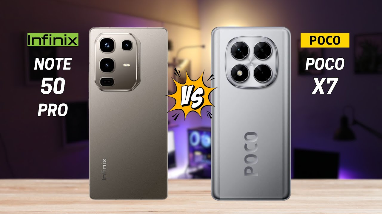 Infinix Note 50 Pro vs Poco X7 | Comparison - YouTube