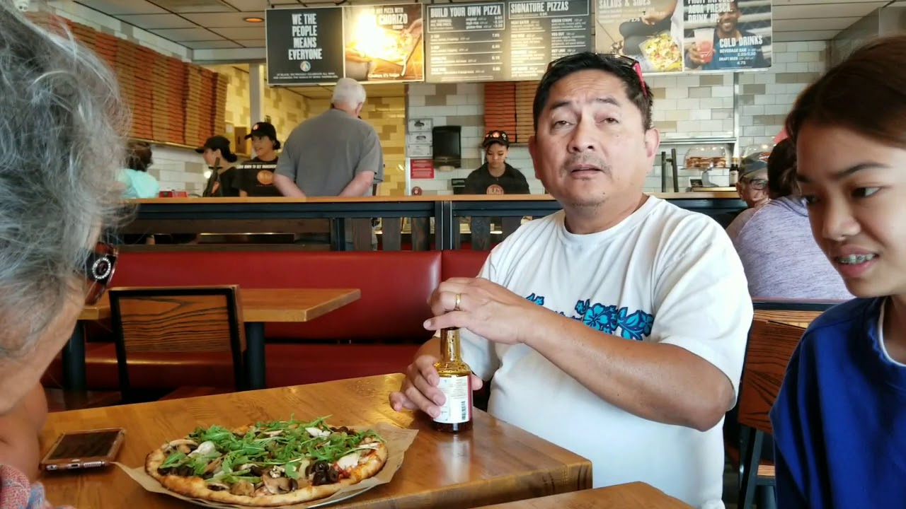 We tried BLAZE PIZZA in Eastvale California :) Sooo Good!