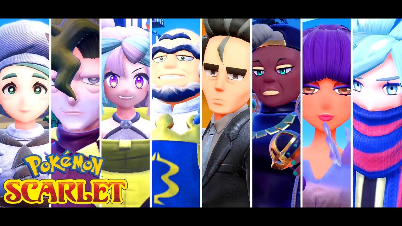 BEATING EVERY GYM LEADER - POKEMON SCARLET