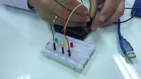วิธีการต่อไฟ led arduino