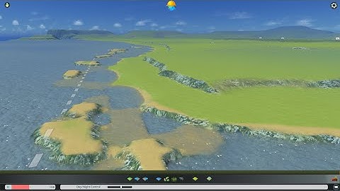 Cities: Skylines for Beginners-Tutorial #7 – Shorelines and Coral Atolls