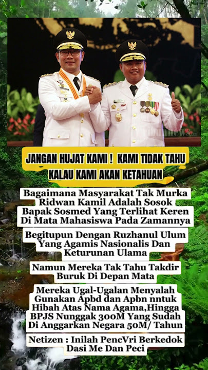 PencUr! Berkedok Peci Dan Dasi #Ridwankamil #Uurujhanululum #shorts