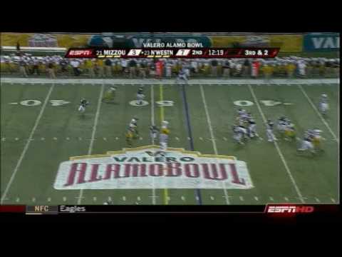 Northwestern Wildcats Highlights - 2008 Alamo Bowl...