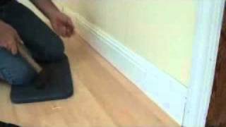 Installing baseboard.....by hand