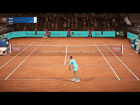 Tennis World Tour 2 | 1.04 | Mutua Madrid Open 2017 Final | Full Match | PS4 Gameplay
