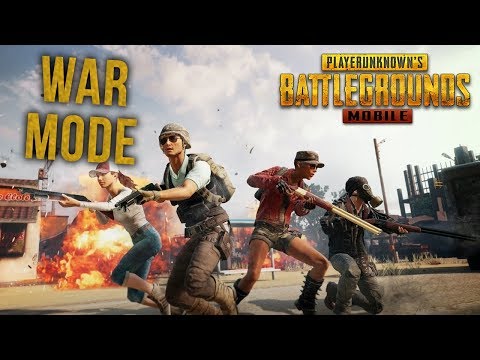 PLAYING WAR MODE IN PUBG MOBILE FOR THE FIRST TIME! - PLAYING WAR MODE IN PUBG MOBILE FOR THE FIRST TIME!