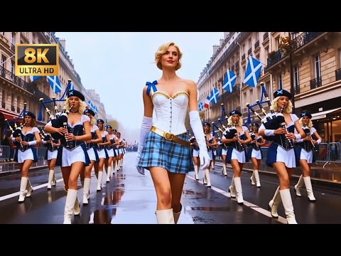 Epic Scottish Women with Bagpipes | Bagpipe Music | March of the Highlands and the Clan Legacy