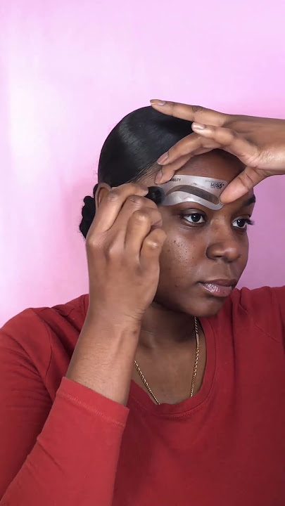 [20% Off] #KissNYPros @beautybyblondynights Perfect Eyebrows with Instant Brow Stamp & Stencil Kit