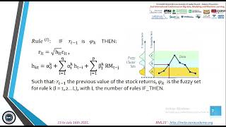 BML21 ID 20 Forecasting stock returns with Fuzzy HEAVY-r model using genetic algorithm