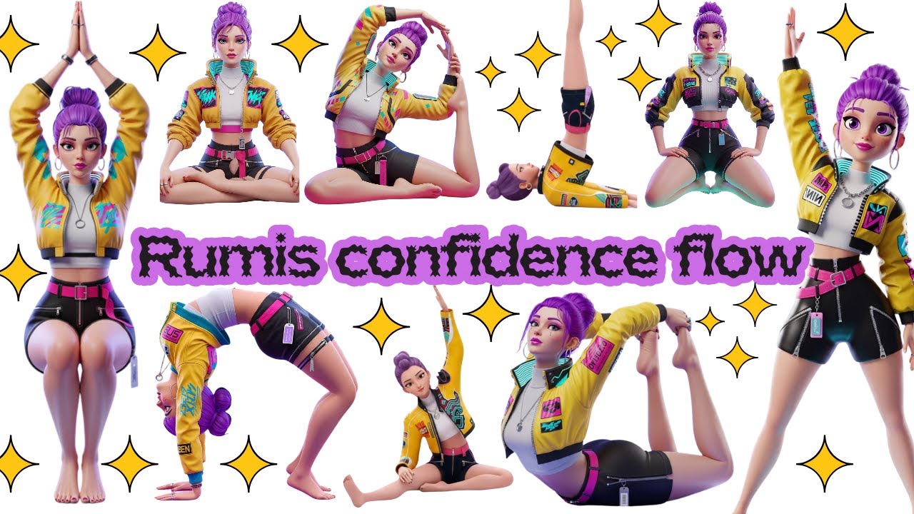 Rumi’s Confidence Flow | Yoga for Confidence & Stability | Zen aura yoga