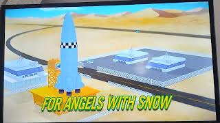 For Angels With Snow Title Card
